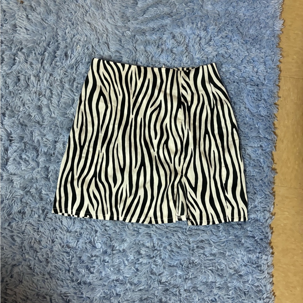 SHEIN Zebra Print skirt